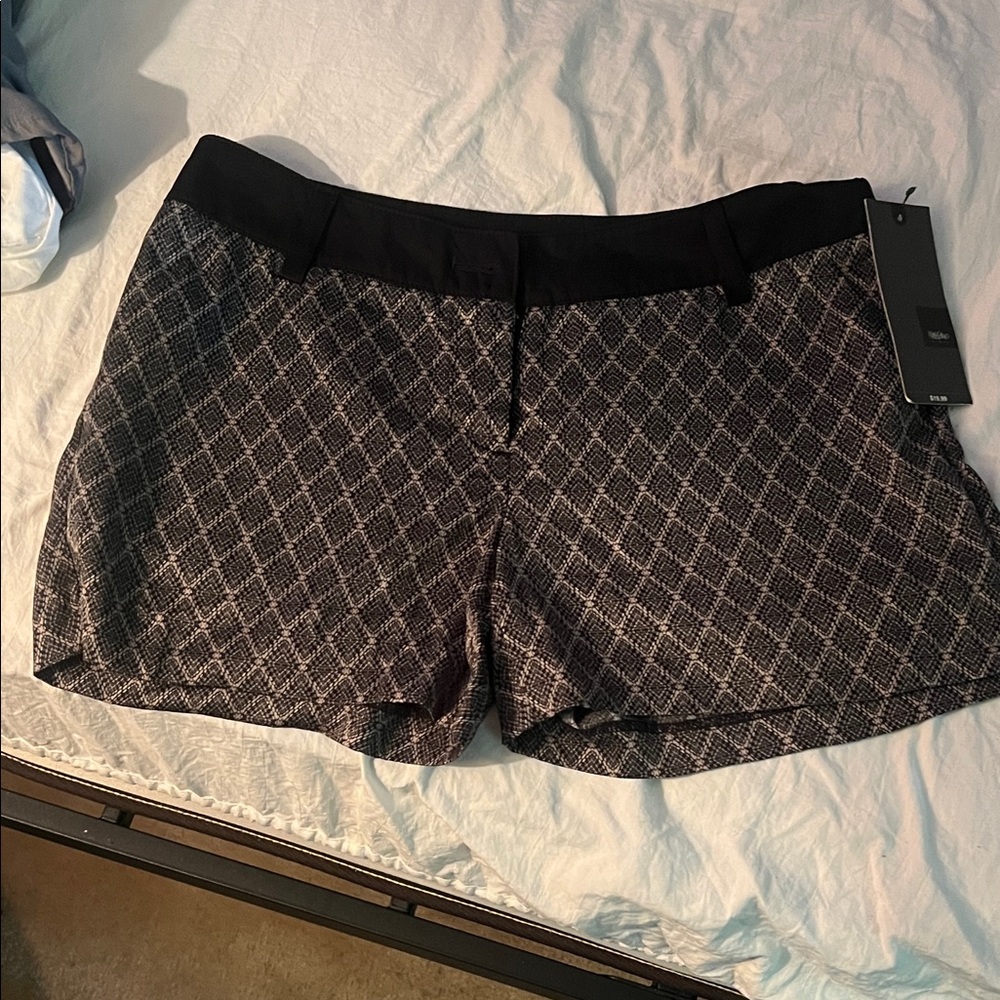 Mossimo Supply Co. Black and Gray print shorts